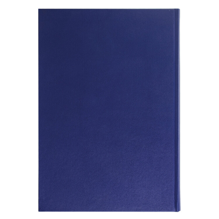 Книга учета 96 л., клетка, твердая, бумвинил, типографский блок, А4 200х290 мм, STAFF, 130214, 130214