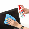 Чистящий набор для экранов всех типов и оптики BRAUBERG, комплект салфетка и спрей, 100 мл, 510341, 510341