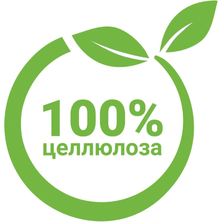 Салфетки бумажные, 100 шт., 24х24 см, МЯГКИЙ ЗНАК, белые, 100% целлюлоза, C4, 127953