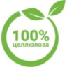 Салфетки бумажные, 100 шт., 24х24 см, МЯГКИЙ ЗНАК, белые, 100% целлюлоза, C4, 127953