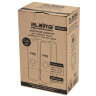 Дозатор двойной 2 х 0,3 л для жидкого мыла/шампуня/геля LAIMA PREMIUM, НАЛИВНОЙ, белый, ABS-пластик, 609499, 609499