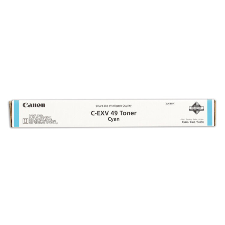 Тонер CANON (C-EXV49C) для Canon IR C3320/C3320i/C3325i/C3330i/C3500, голубой, ресурс 19000 страниц, оригинальный, 8525B002, 363505