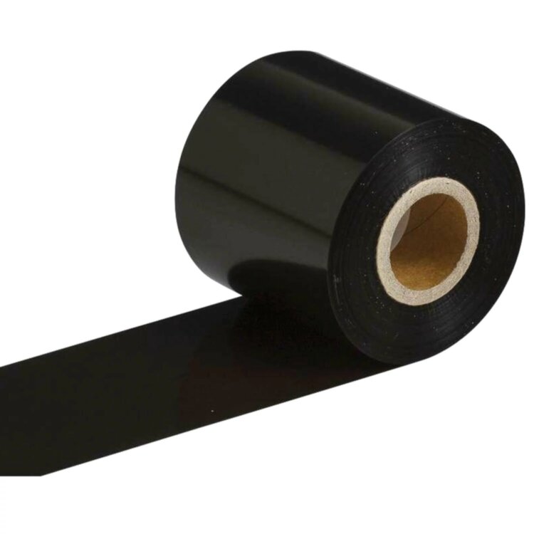 Риббон WAX/RESIN, 60 мм х 300 м, диаметр втулки 25,4 мм (1 дюйм), красящий слой наружу (OUT), 363532, 363532