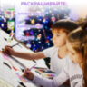 Картонный игровой развивающий Домик-раскраска "Сказочный", высота 130 см, BRAUBERG KIDS, 880364, 880364