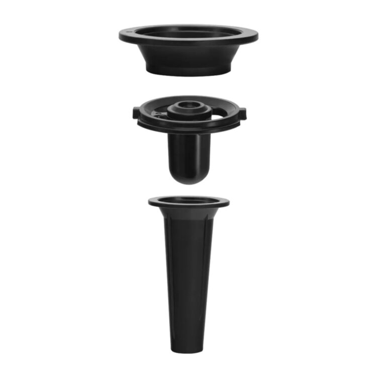 Мясорубка POLARIS PMG 2582, 2500 Вт, производительность 2,7 кг/мин, 5 насадок, реверс, черный, 68047, 456731