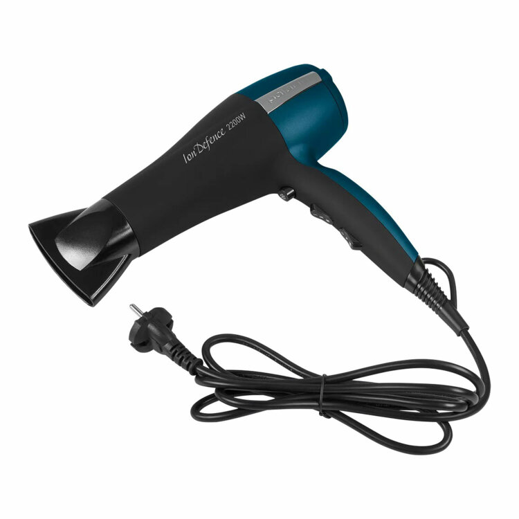 Фен POLARIS PHD 2245Ti, 2200 Вт, 2 скорости, 3 температурных режима, ионизация, морская волна, 07862, 456750
