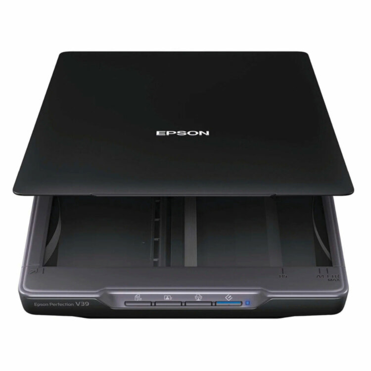 Сканер планшетный EPSON Perfection V39, А4, 10 сек, 4800x4800, B11B232201, 354849