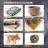Клеевые стержни, диаметр 7 мм, длина 100 мм, прозрачные, комплект 6 шт., BRAUBERG, европодвес, 670291, 670291