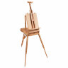 Этюдник BRAUBERG ART CLASSIC, бук, 50х34х11см, высота холста 87см, ножки дерев 90см, ремень, 190654, 190654