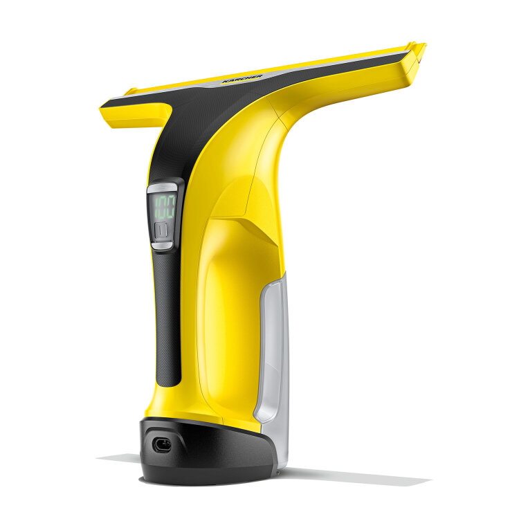 Стеклоочиститель аккумуляторный KARCHER WV 6 Plus, время работы 100 мин, желтый, 1.633-510.0, 456640