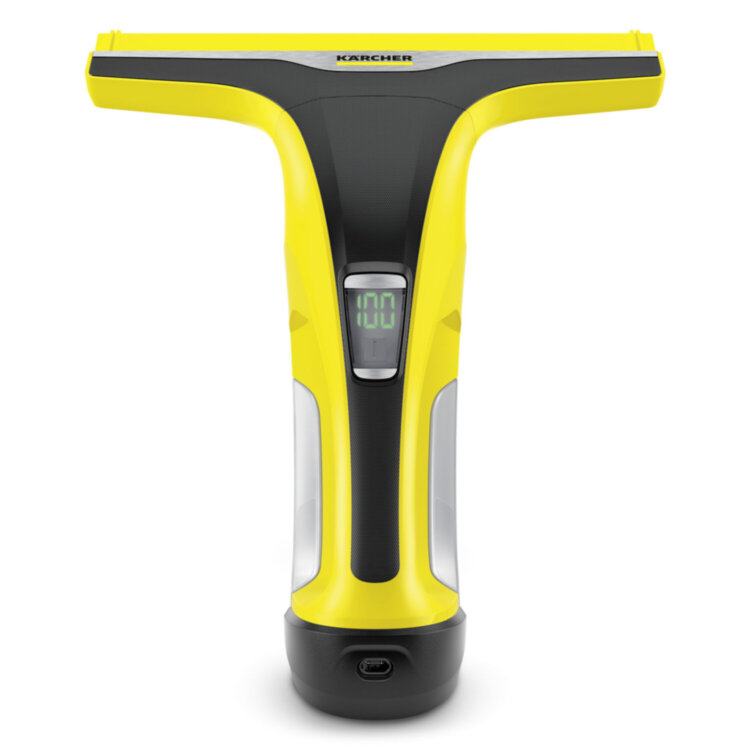 Стеклоочиститель аккумуляторный KARCHER WV 6 Plus, время работы 100 мин, желтый, 1.633-510.0, 456640