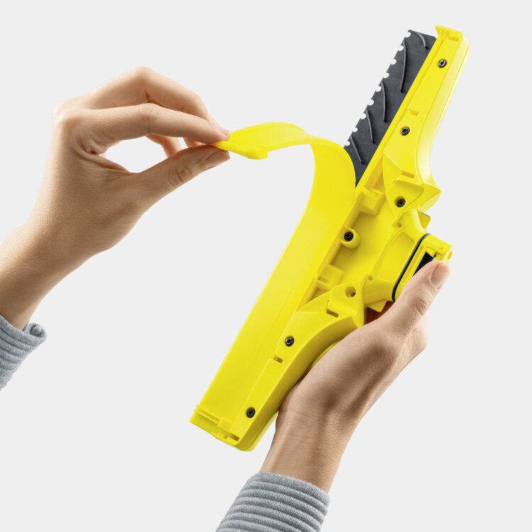 Стеклоочиститель аккумуляторный KARCHER WV 6 Plus, время работы 100 мин, желтый, 1.633-510.0, 456640