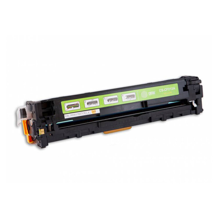 Картридж лазерный CACTUS (CS-CF212A) для HP LaserJet Pro 200 M276n/M276nw, желтый, ресурс 1800 стр., 362044
