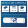 Простыни бумажные рулонные с перфорацией 50 м PROtissue PREMIUM, 2-слойные, 135 листов 37х50 см, С243, 115363