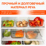 Коврики универсальные 6 шт., 30х45 см, для холодильника, полок, сервировки, прозрачный, DASWERK, 609604, 609604