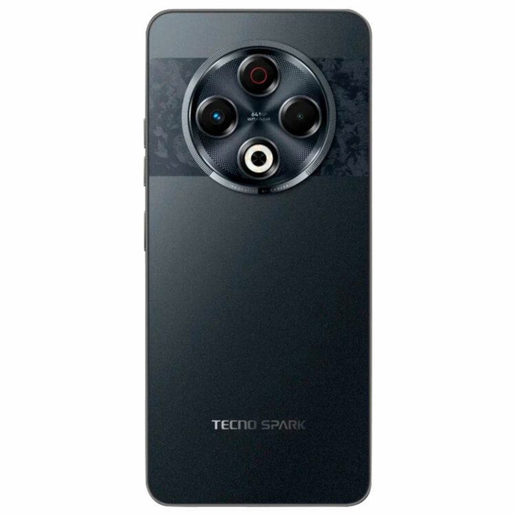 Смартфон TECNO SPARK 30, 2 SIM, 6,67", 4G, 108/8 Мп, 8/128, чёрный, пластик, TCN-KL6.8.128.BK, TCNKL6.8.128.BK, 263211