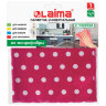Салфетка из МИКРОФИБРЫ универсальная, 40х40 см, горошек, 250 г/м2, LAIMA, 607582, 607582