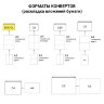 Конверты Е65 (110х220 мм) ПРАВОЕ ОКНО, отрывная лента, 80 г/м2, КОМПЛЕКТ 1000 шт., 41391, 124395