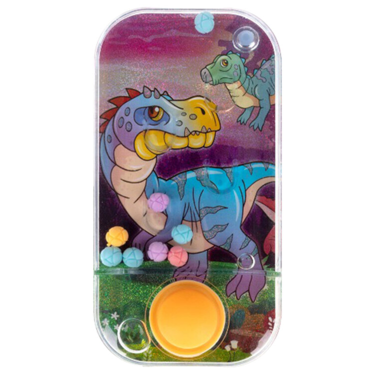 Водный тетрис мячики "Динозавры", 11,5х6х2 см, АССОРТИ 3 вида, дисплей, 1TOY, Т24408, 24 шт., 665632