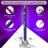 Карандаш механический 0,7 мм, трехгранный корпус + грифели HB 12 штук на блистере, BRAUBERG, 180494, 180494