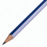 Карандаш чернографитный BRAUBERG "GX-100", 1 шт., HB, с ластиком, корпус синий, 181720, 72 штук, 181720