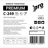 Бумага туалетная листовая 250 шт., PROtissue (T3) PREMIUM, 2-слойная, белая, 22,5х11 см, КОМПЛЕКТ 40 пачек, C249, С249, 114330