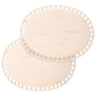 Донышки деревянные для вязания овальные, 2 шт., 20х15 см, BRAUBERG HOBBY, 665319, 665319