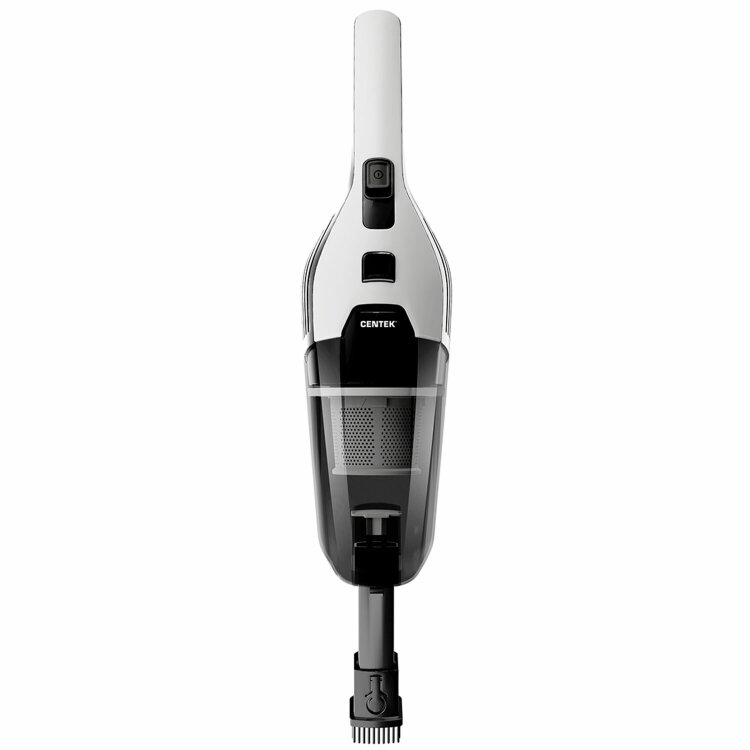 Пылесос вертикальный беспроводной CENTEK CT-2567, 2 в 1, мощность 350 Вт, контейнер 0,6 л, белый, 457598