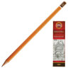 Карандаш чернографитный KOH-I-NOOR 1500, 1 шт., 9H, корпус желтый, заточенный, 150009H01170, 180488