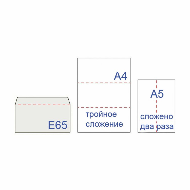 Конверты Е65 (110х220 мм), отрывная лента, внутренняя запечатка, КОМПЛЕКТ 100 шт., BRAUBERG, 112193, 112193