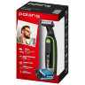 Триммер для бороды POLARIS PHC 0303RB, 3 насадки, длина 0.2-5 мм, беспроводной, черный, 45802, 456726