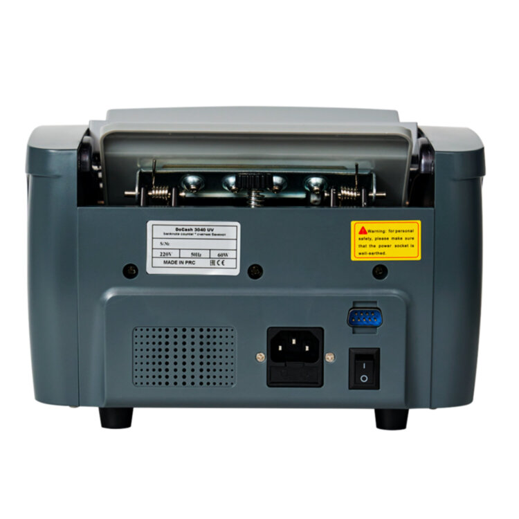 Счетчик банкнот DOCASH 3040 UV, 1000 банкнот/мин, УФ-детекция, фасовка, 290647