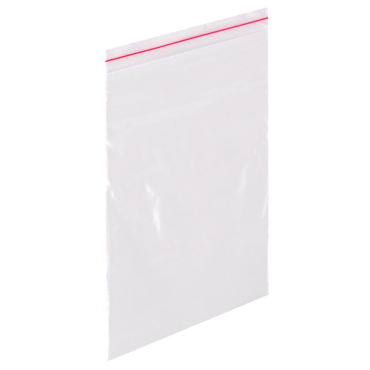 Пакеты ZIP LOCK "зиплок" СВЕРХПРОЧНЫЕ, комплект 100 шт., 300х400 мм, ПВД, 100 мкм, BRAUBERG EXTRA, 608184, 608184
