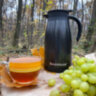 Чайник-термос 1 л, BOOMHOUSE (БУМХАУС) COFFEE BREAK, нержавеющая сталь SUS304, черный, ТЕРМОЧАЙНИК, 700328, 700328