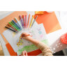 Фломастеры BIC "Kid Couleur", 12 цветов, суперсмываемые, вентилируемый колпачок, европодвес, 9202932, 150647