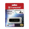 Флеш-диск 4 GB, TRANSCEND Jet Flash 350, USB 2.0, черный, TS4GJF350, 510966