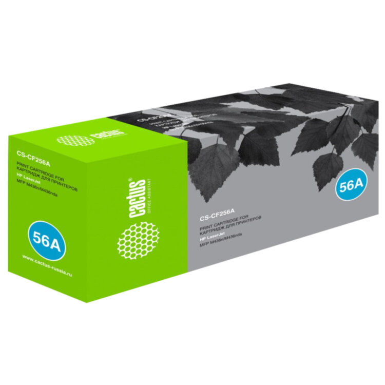 Картридж лазерный CACTUS (CS-CF256A) для HP LJ MFP M436n/M436nda, ресурс 7400 страниц, 363777