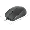 Мышь проводная DEFENDER Optimum MB-160, USB, 2 кнопки + 1 колесо-кнопка, оптическая, черная, 52160, 512027