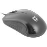Мышь проводная DEFENDER Optimum MB-160, USB, 2 кнопки + 1 колесо-кнопка, оптическая, черная, 52160, 512027