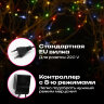 Электрогирлянда-нить комнатная "Стандарт" 10 м, 200 LED, мультицветная 220 V, контроллер, ЗОЛОТАЯ СКАЗКА, 591100, 591100