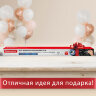 Доска-пленка меловая самоклеящаяся в рулоне, ЧЕРНАЯ, 45х100 см, 5 мелков и салфетка, BRAUBERG, 237837, 237837