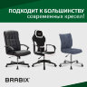 Газлифт BRABIX A-140 стандартный, ХРОМ, длина в открытом виде 413 мм, d50 мм, класс 2, 532005, 532005