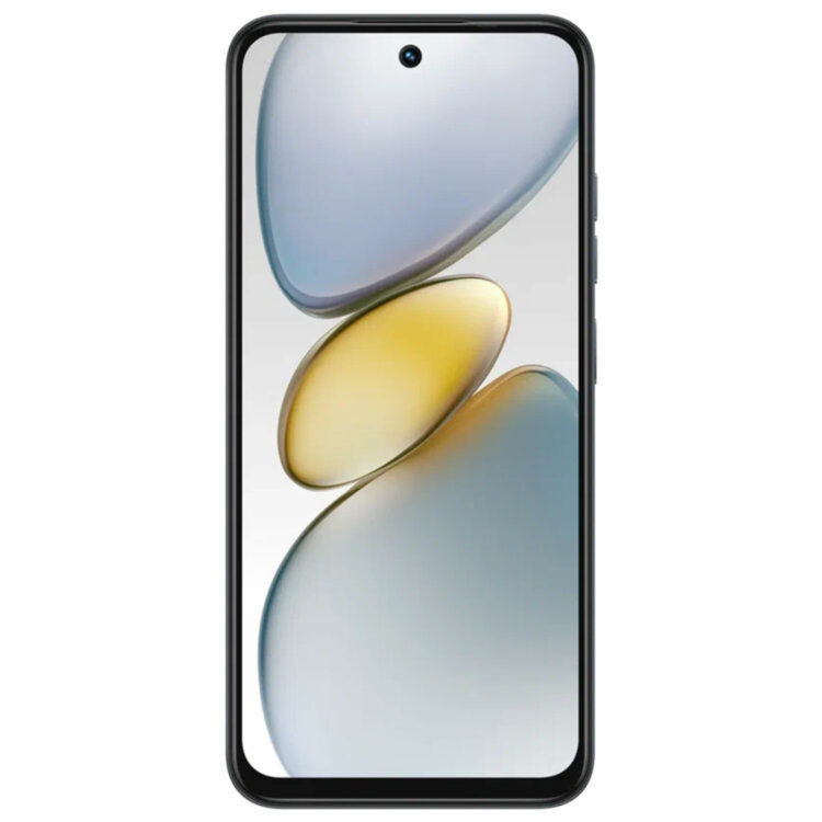 Смартфон TECNO SPARK GO1, 2 SIM, 6,67", 4.5G, 13/8 Мп, 4/128 ГБ, черный, пластик, TCN-KL4.4.128.BK, 263202