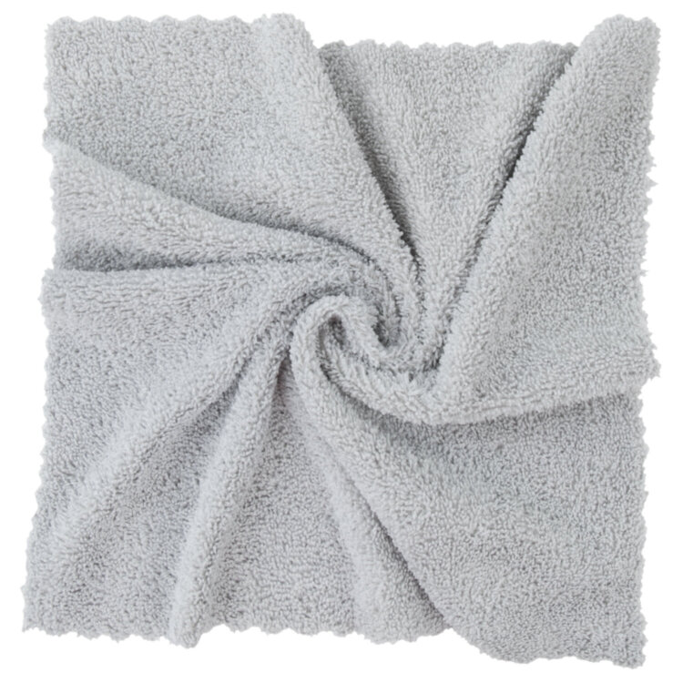 Салфетки из МИКРОФИБРЫ 30х30 см, КОМПЛЕКТ 3 шт., ULTRASONIC GREY COLOUR, 220 г/м2, LAIMA HOME, 608217, 608217