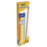 Карандаш чернографитный BIC, 1 шт., "Evolution Stripes", HB, с ластиком, корпус ассорти, 8960342, 24 штук, 180921