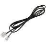Телефон RITMIX RT-002 black, удержание звонка, тональный/импульсный режим, повтор, черный, 80002229, 263156