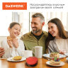 Электровафельница антипригарная для венских и бельгийских вафель, d12,5см, 550 Вт, DASWERK (ДАСВЕРК), WM-2, 455522, 455522