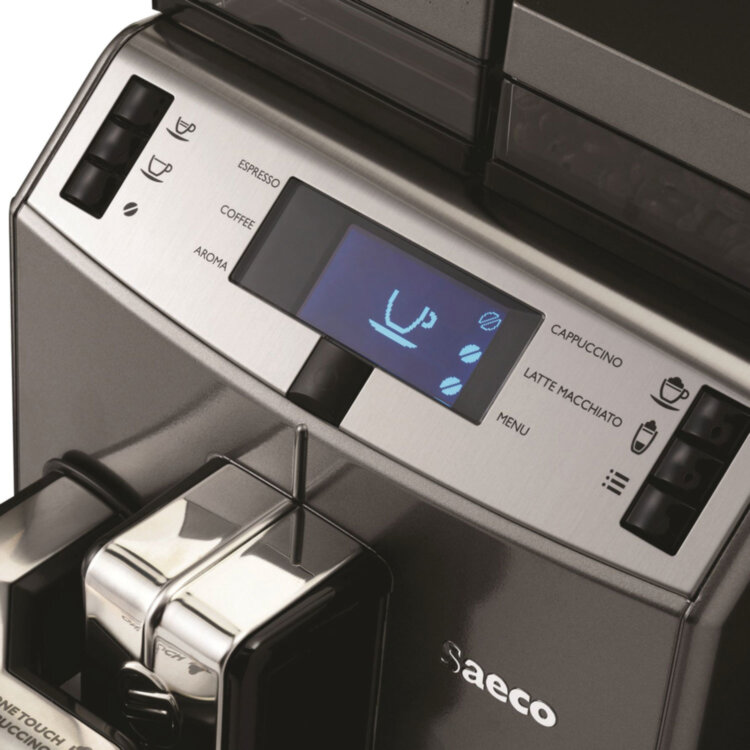 Кофемашина SAECO LIRIKA One Touch Cappuccino, 1850 Вт, объем 2,5 л, емкость для зерен 500 г, автокапучинатор, серебристая, 10004768, 454186