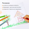 Карандаши цветные BRAUBERG PREMIUM 12 цветов, трехгранные, грифель 3,3 мм, натуральное дерево, 181651, 181651
