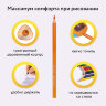 Карандаши цветные BRAUBERG PREMIUM, 36 цветов, трехгранные, грифель 3,3 мм, натуральное дерево, 181654, 181654